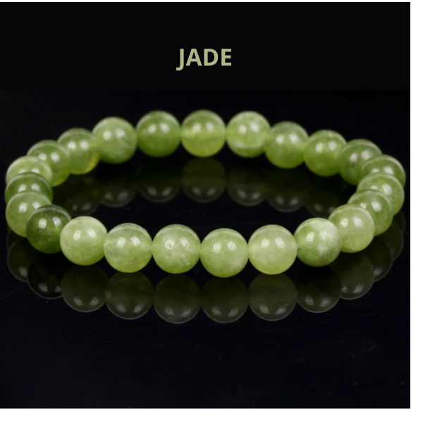 bracelet en pierres naturelles, bracelet en pierres naturelles, bijou spirituel, harmonie et équilibre énergétique, jade