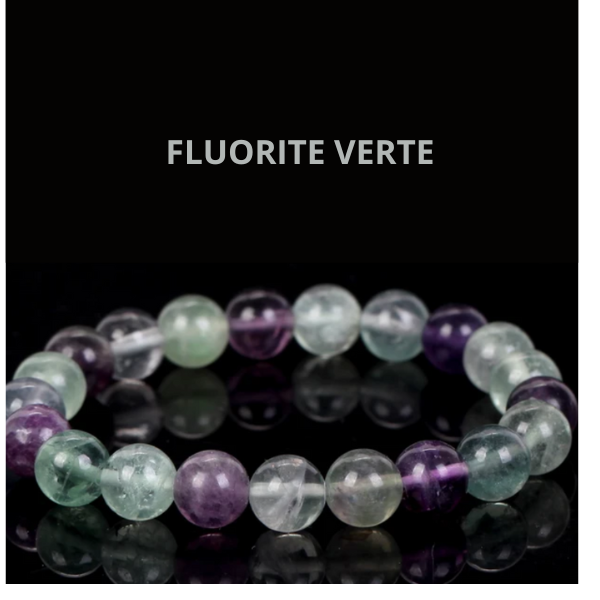 bracelet en pierres naturelles, fluorite, bracelet en pierres naturelles, bijou spirituel, harmonie et équilibre énergétique
