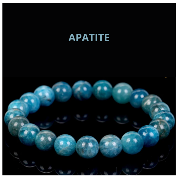 bracelet en pierres naturelles, bracelet en pierres naturelles, bijou spirituel, harmonie et équilibre énergétique, apatite