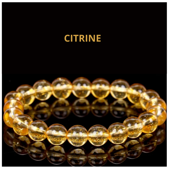 bracelet en pierres naturelles, bracelet en pierres naturelles, bijou spirituel, harmonie et équilibre énergétique, citrine